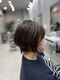 オーロラヘアー(Aurora hair)の写真/髪にも頭皮にも優しいカラー剤を使用。ダメージを最小限に抑えながら、ツヤ感たっぷりのカラーが叶う◇