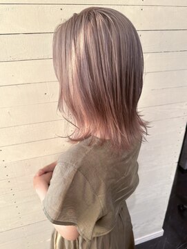 ルノン(LUNON) ミルクティー/ミルクティーベージュ/ハイトーン/ブリーチカラー