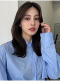 イメチェン/こなれミディ/レイヤーカット/2wayバング/大人前髪