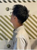 働く男のクルーカット アップバング/面接/就活/ビジネスマン#2