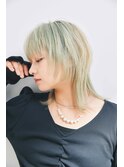 レイヤーカット×ダブルカラー