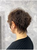 ショートスタイルパーマ/マッシュボブウルフ