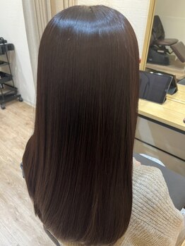 イナクト ヘアー(ENACT.hair)の写真/話題の《METEO》取り扱い◎髪質改善ストレートで、ナチュラルで扱いやすい、美しいストレートに★
