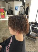 メンズカットツイストパーマツイストスパイラルスキンフェード