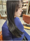 武蔵小山ワイドバンクイメチェン外ハネボブレイヤー美髪顔まわり