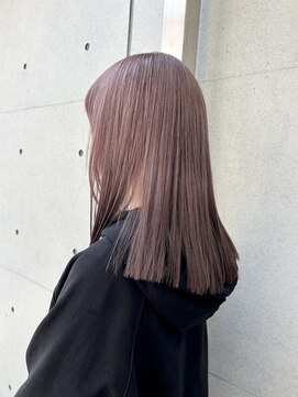 ディジョン(Dijon) 韓国顔まわりレイヤーカットグレージュオリーブベージュブラウン