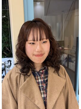 シアン 栄店(CYAN.) ふわっとミディアムパーマ