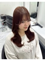 ベレーザシェルト(Beleza scelto) 13880暗髪ダブルカラー&ブリーチなしレイヤーオリーブカラー