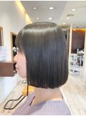 マッシュショート丸みショート黒髪ショートベリーショート40代