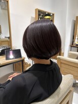 ヘアリゾート粋 リマ 銀座店(lima)&nbsp;誰でも似合うまるみショートボブ