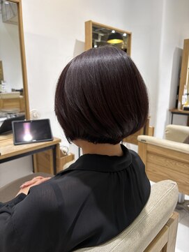 ヘアリゾート粋 リマ 銀座店(lima) 誰でも似合うまるみショートボブ