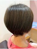 上品に見えるオトナショート