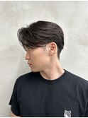 メンズカットセンターパートニュアンスパーマ