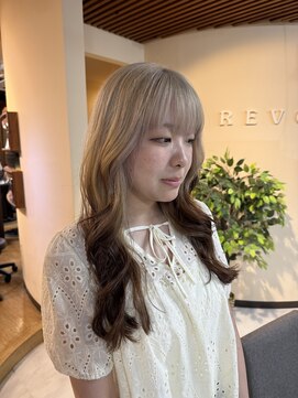 ブリッツ レボ(BLITZ-REVO) ホワイト×ブラウンエンドカラー