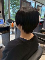 アース 南福島店(HAIR&MAKE EARTH)&nbsp;ハンサムショート×縮毛矯正