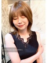 メゾン ドゥ ジェメシェラ(Maison de gemeshe'ra)&nbsp;艶っぽいしなやかなレイヤーボブ