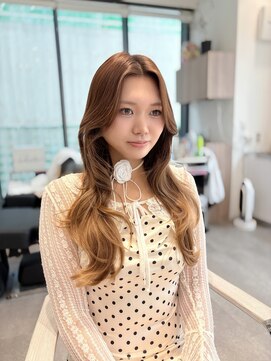 コアレス キョウト(COALESS kyoto) 韓国ヘア/レイヤーカット/顔まわりカット/小顔ヘア/前髪カット