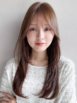 リヤン 表参道(lyann) シースルーバングサイドバング小顔カットくびれヘア愛され