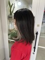 アンダーバーホワイト 阪神西宮店(_WHITE) いつもの髪型に飽きたらイヤリングカラーなどもオススメです。