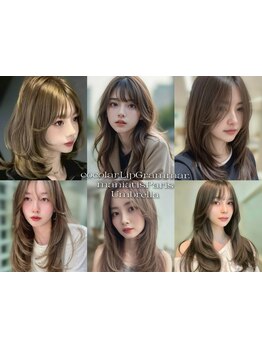 顔周りのカットで印象が変わる！あなたの魅力を最大限に引き出す、顔周りカットで理想のスタイルが叶う♪