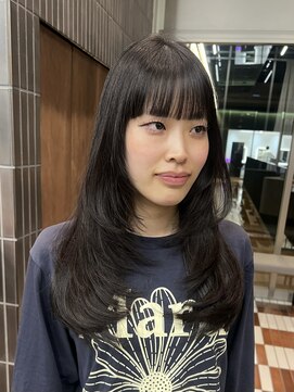 ノード(NODE) 栄柔らか質感レイヤーカットロング