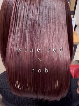 バディ 中野駅前店(BUDDY) 赤髪/ワインレッド/髪質改善/中野美容室/ブリーチなしダブル