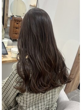 シアエミュー 新越谷店(SHEER emu) ぷつっとワンレンロング