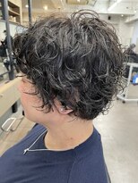 ユノ(juno)&nbsp;【中目黒】マッシュショートパーマと白髪ぼかしカラー♪