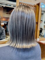 ブリッツ レボ(BLITZ-REVO)&nbsp;着物ヘア/ダークアッシュ/ミディアムレイヤーカット/柏駅