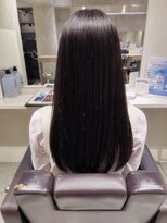 アイディール(:ideal)&nbsp;縮毛矯正で艶のあるストレートヘアー