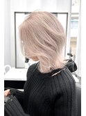 ホワイトミルクティーベージュ【韓国ヘア 大阪 梅田】