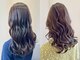 ヘアーサロン エクラ(HAIR SALON eclat)の写真/『可愛い×朝ラク』を実現☆アレンジで雰囲気も変わる2wayヘア♪コテ巻き風パーマで再現性抜群！【都城】