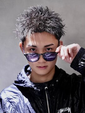 キングオブヘアバイノイズアンドフィフス 京都駅前店(KING of hair by NOISM&fifth) 京都五条メンズカットアクティブショートフェザーショート眉毛◆