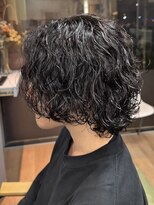 ヨリ サッポロ 札幌大通(yori SAPPORO)&nbsp;ニュアンスパーマ/センターパート/韓国マッシュ/ダークアッシュ