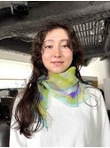 ニュアンスレイヤーパーマ！オリーブカラー！