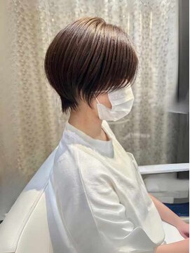 バサ 花小金井店(BASSA) ショートカット×ひし形ショートボブ×前髪あり20代30代40代　a