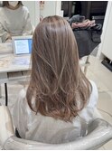 白髪ぼかしハイライト縮毛矯正ダブルカラー髪質改善30代40代50代