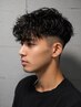 【新規限定】 men'sカット+パーマ+眉毛カット ¥8000