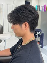 イーラ 和歌山(era)&nbsp;ニュアンスパーマ/メンズパーマ/センターパート/メンズ