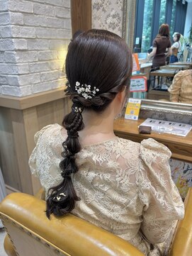 ザザ シンジュク(ZA/ZA shinjuku) 新宿ヘアアレンジ/新宿ヘアセット/ロングヘアアレンジ