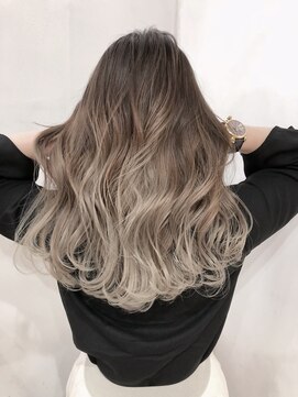 ヘアースタジオゼン アドバンス(hair studio Zen advance) 外国人風グラデーションデザイン
