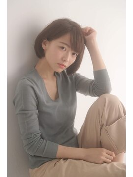 ソワン ドゥ ブレス 立花店(soin de brace) コンパクトショート★ナチュラルボブ★/ココアベージュ