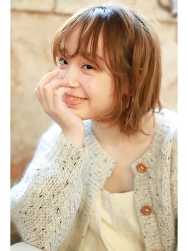 カライングドゥ(ing deux) 【＋～ing  deux】大人可愛いランダムカールボブ【随原麻由】