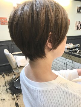 ヒート バイ アンカットラウンジ 渋谷(HEAT by UNCUT&LOUNGE) お客様スタイル ショートヘア【HEAT by UNCUT&LOUNGE渋谷】