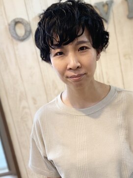 オリバー(ORiVER) ショート+パーマ