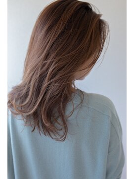 リコ ヘアアンドリラクゼーション(LICO HAIR&RELAXATION) 【LICO】ミルクベージュ　ミディアム