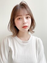 アグノス 青山(Agnos) ＊大人かわいいくびれヘアインナーカラーメルティカラー髪質改善