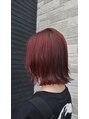 アースコアフュールボーテ 羽生店(EARTH coiffure beaute)&nbsp;ブリーチ履歴なし。beforeはチョコレートくらいのブラウン。