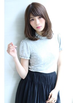 オーロ 西大寺店(ORO) ワンカールが可愛いレイヤーミディ