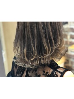 【特にハイライト必見!!】外国人風カラーは”Bejitto”へお任せ♪透明感のある理想のスタイルに《大和駅》